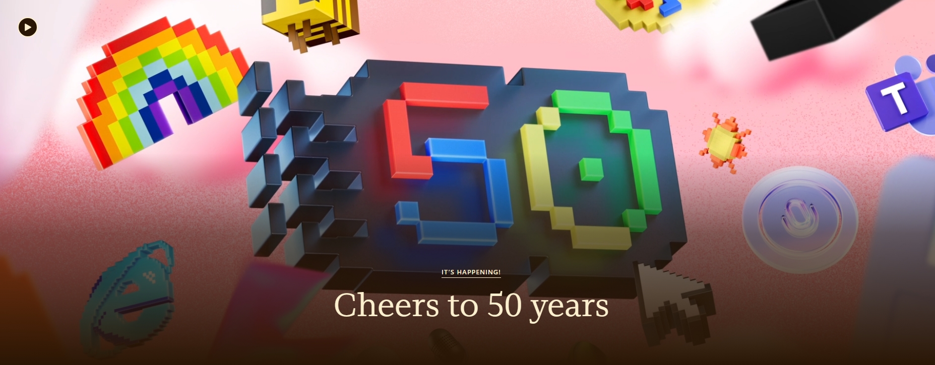 Celebrating Microsoft's 50th Birthday