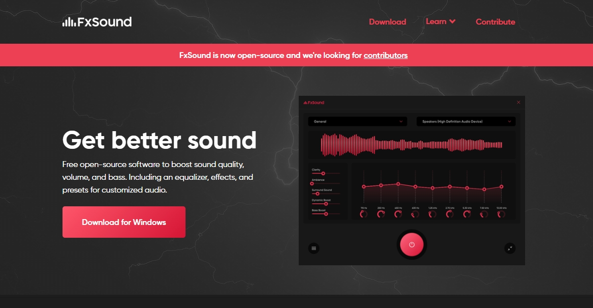 FxSound is free now - upgrade your sound quality instantly