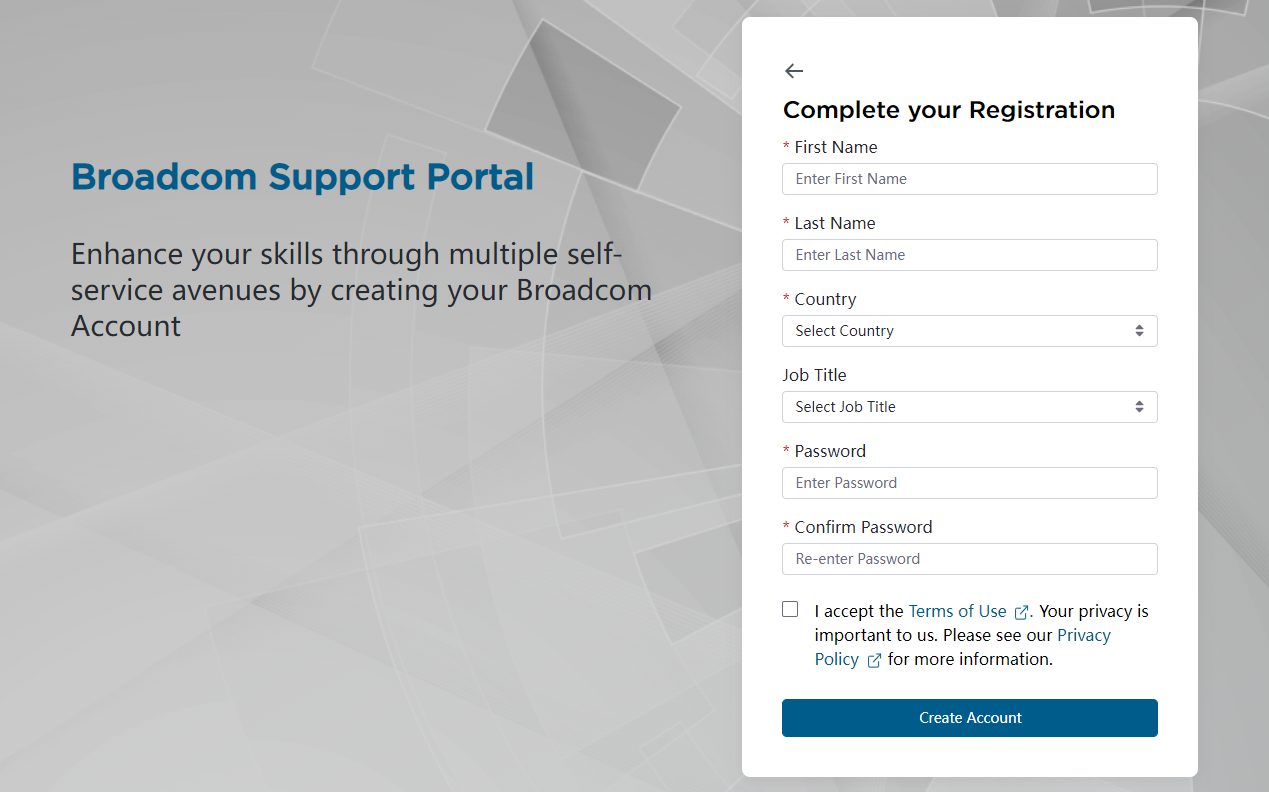 complete account profile complete account profile
