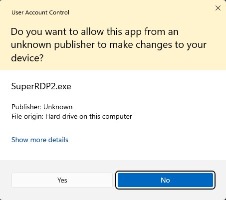 Windows UAC