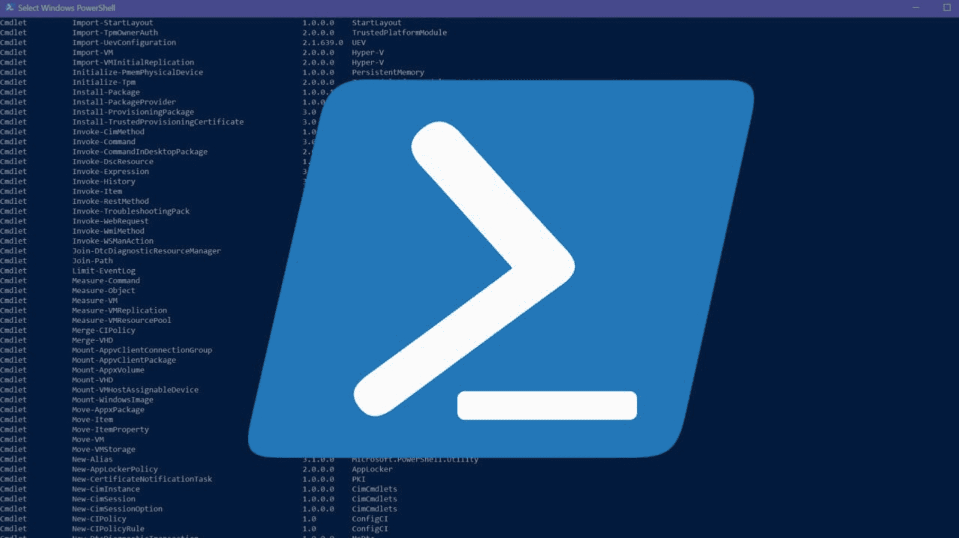 PowerShell on Windows