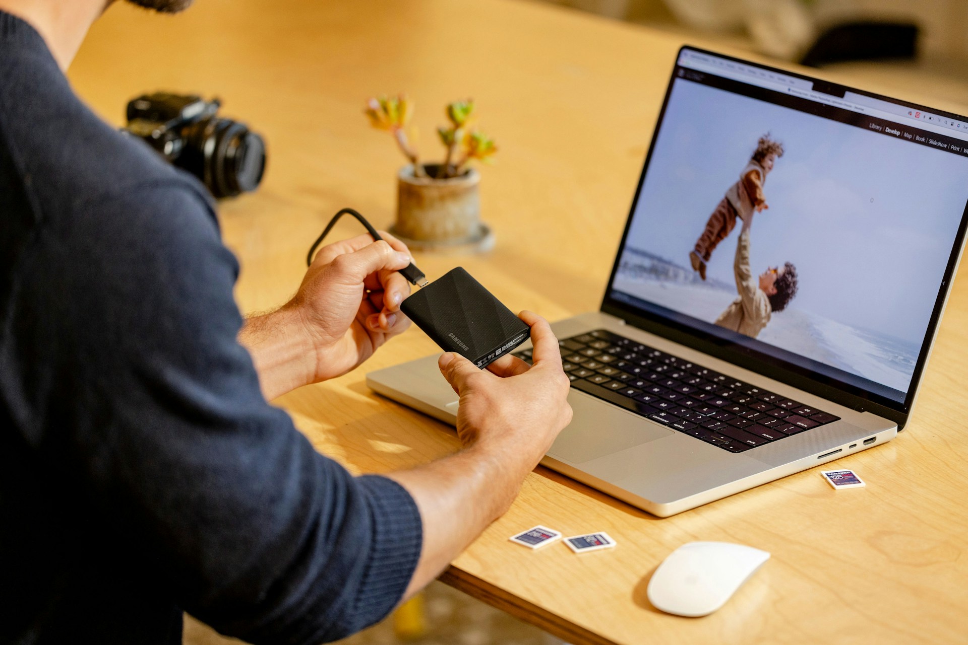 backup your data before operation