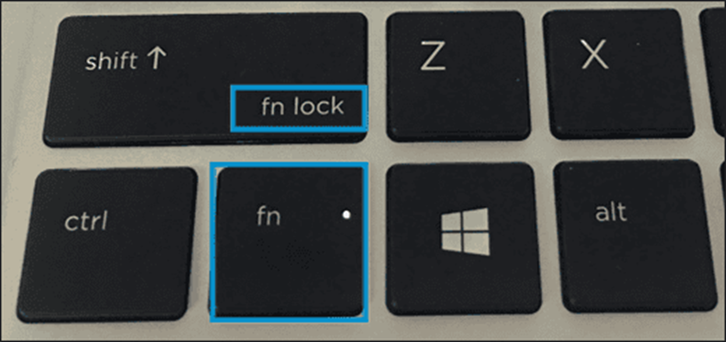fn lock on some HP keyboards