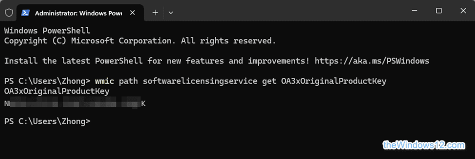 read product key on Windows