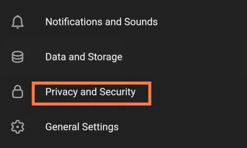 Privacy and Security settings on Telegram Privacy and Security settings on Telegram