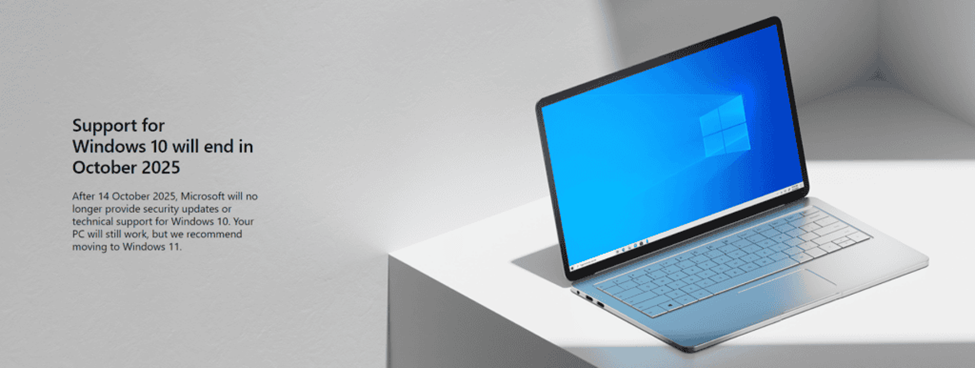 Windows 10 end of life: support for Windows 10 will end in October 2025