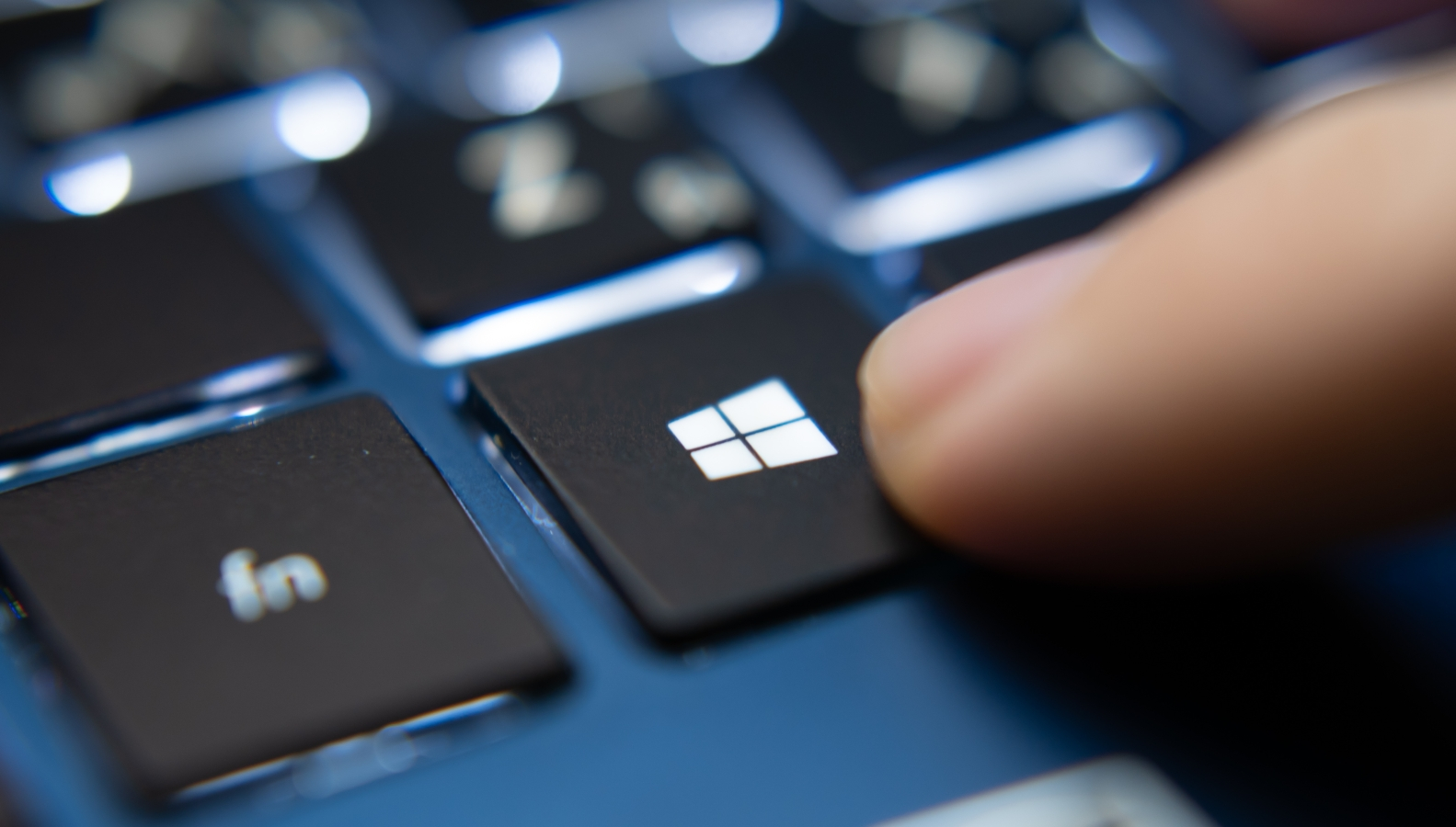 Windows key on the keyboard, usually used as a part of Windows shortcut keys, also fuctions independently